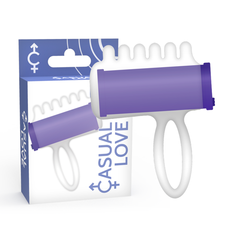 Casual Love-Finger Fun Lila-TPR · Vibratoren (Bild 5)