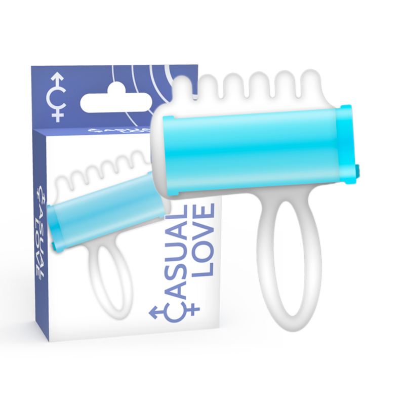 Casual Love-Love Finger Fun Blue-TPR · Vibratoren (Bild 4)