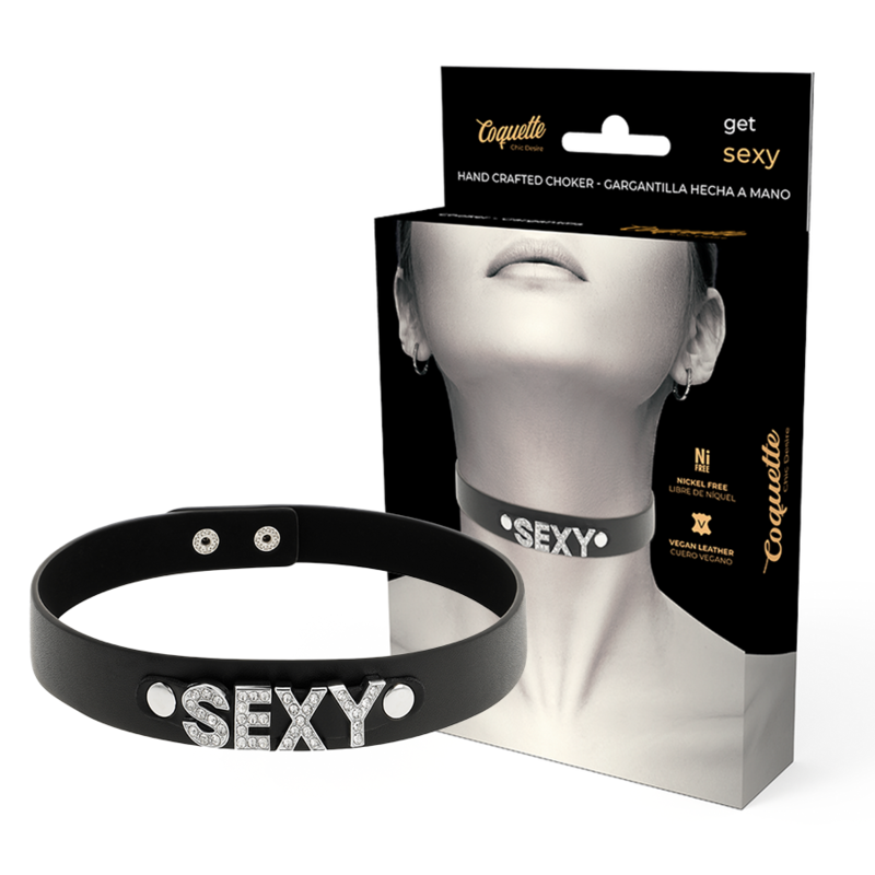 Coquette Accessories-Sexy Choker von Pelle Vegana · Sextoys