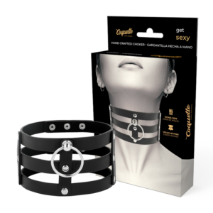 Coquette Accessories-Coquette Chic Desire Choker Pelle Vegana · Sextoys