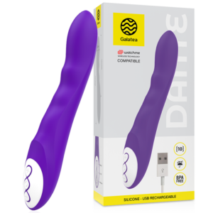 Galatea-Dante Purple Vibrator + Watchme Remote Control-Silikon · Vibratoren (Bild 2)