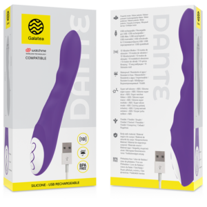 Galatea-Dante Purple Vibrator + Watchme Remote Control-Silikon · Vibratoren (Bild 3)
