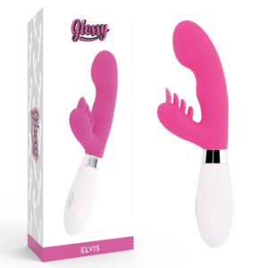 Glossy-Rabbit Elvis Silikon, 10 Geschwindigkeiten, Stille · Vibratoren (Bild 8)