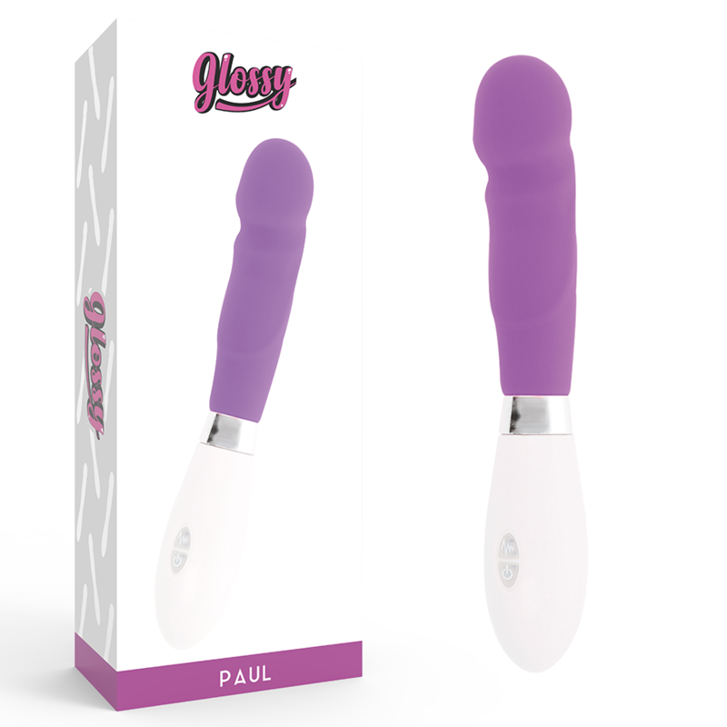 Glossy-Paul Vibrator Silikone, 10 Geschwindigkeiten, Wasserdicht · Vibratoren