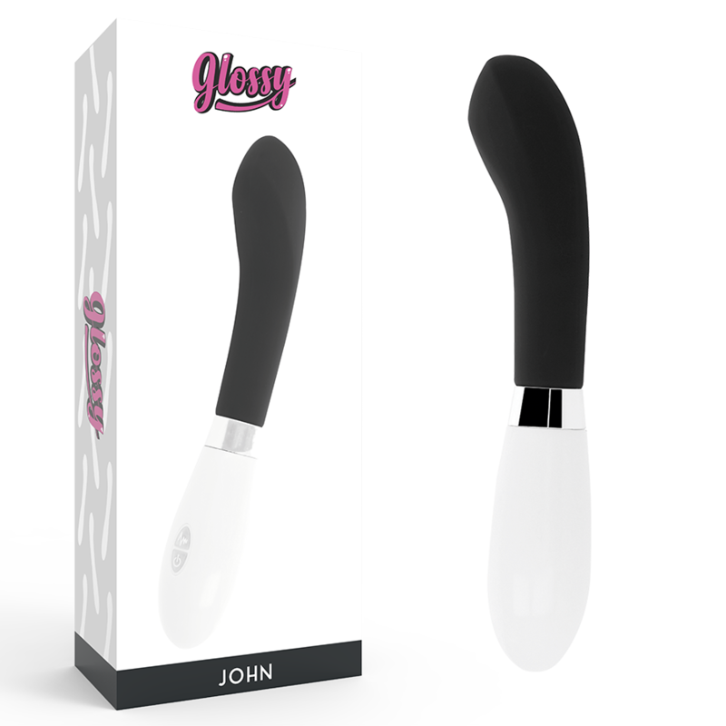 Glossy-John Vibrator Silikone, 10 Geschwindigkeiten, Wasserdicht · Vibratoren (Bild 8)