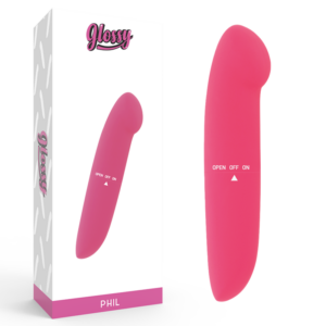 Glossy-Phil Vibrator G-Spot in ABS, leise und Wasserdicht · Vibratoren