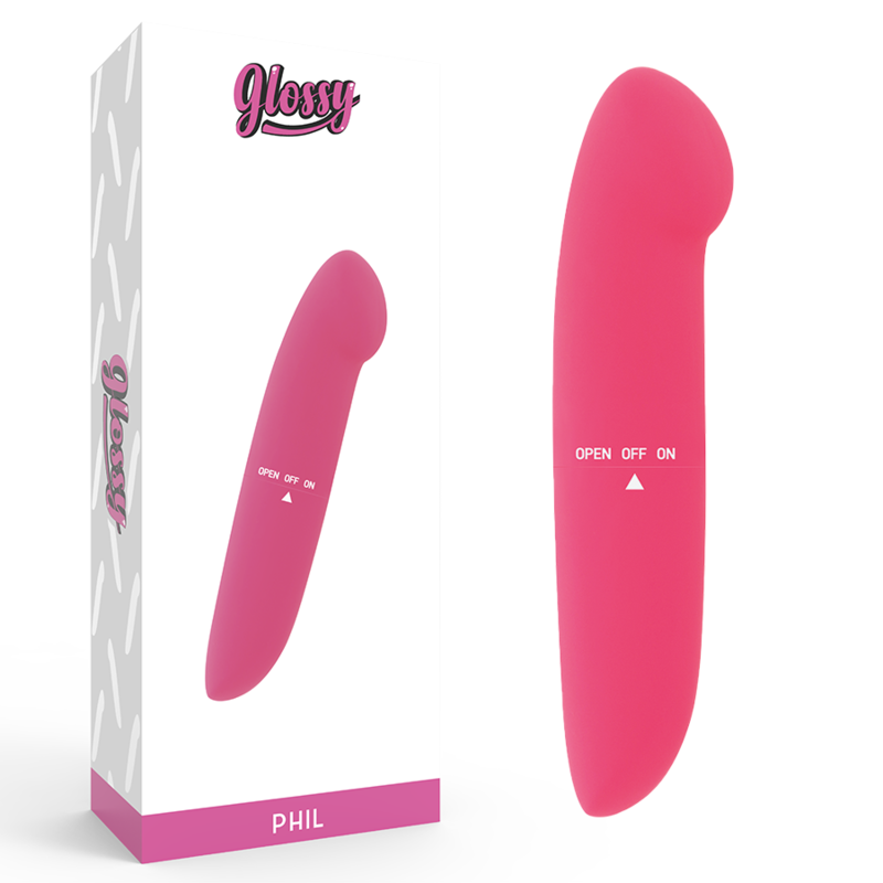 Glossy-Phil Vibrator G-Spot in ABS, leise und Wasserdicht · Vibratoren