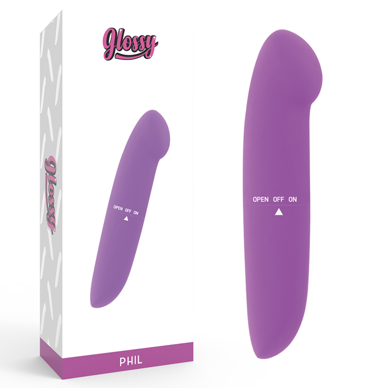 Glossy-Phil Vibrator G-Spot in ABS, leise und Wasserdicht · Vibratoren (Bild 9)