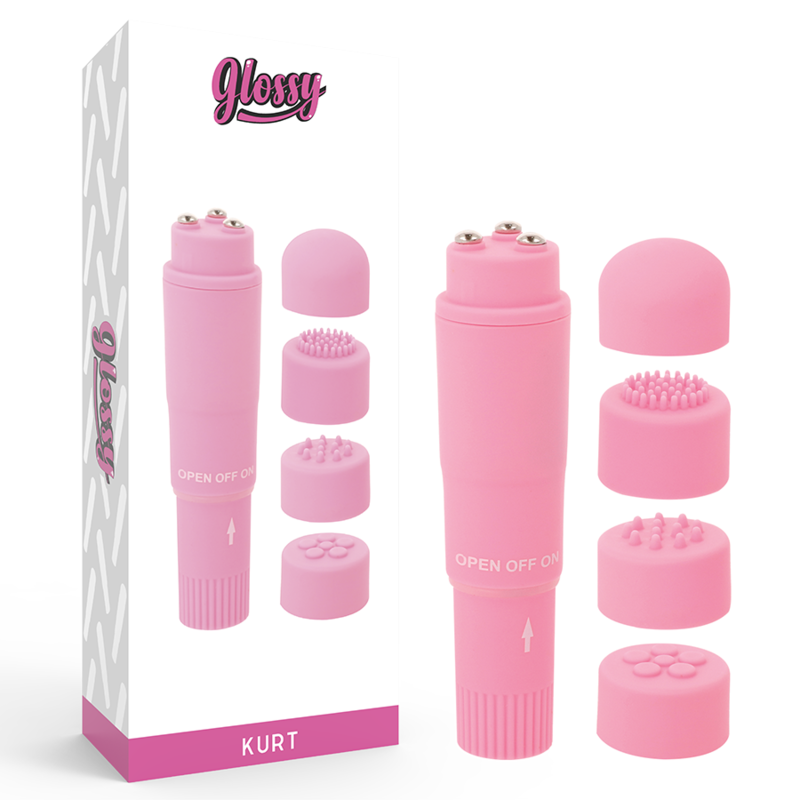 Glossy-Kurt Taschen-Massagegerät ABS, wasserdicht