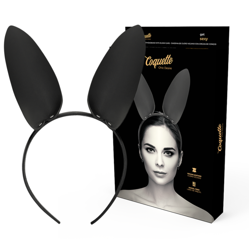 Coquette Accessories-Kaninchenohren – ökologische Haut · Erotische Dessous