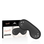 Coquette Fantasy-Blinde Maske aus veganem Leder · Sexy Damen-Dessous