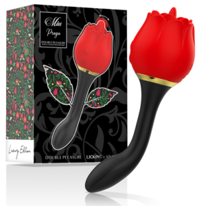 Mia-Prag Double Pleasure Leck + Anal-Silikon, 10 Geschwindigkeiten · Vibratoren