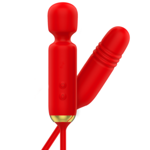 Mia-Toskana Double Pleasure Wand + Up and Down-Silikon · Vibratoren (Bild 2)