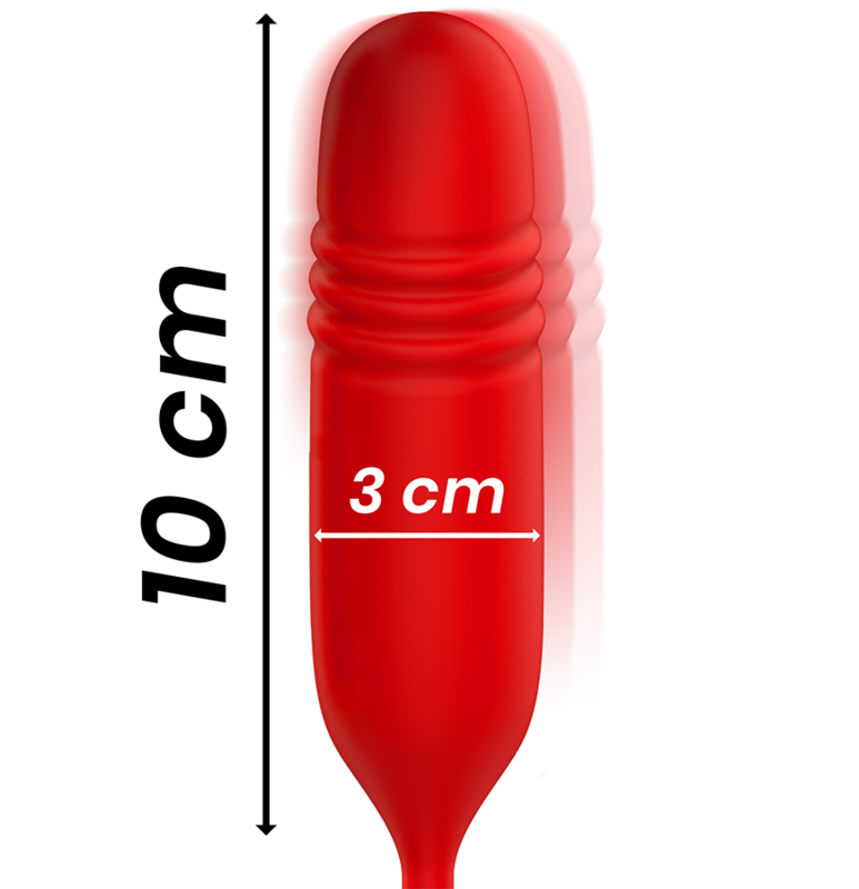 Mia-Toskana Double Pleasure Wand + Up and Down-Silikon · Vibratoren (Bild 3)