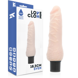 Loveclone-Vibrator Sven mit Selbstschmierung 18.5 Cm -o- 3.3 Cm-TPR · Vibratoren