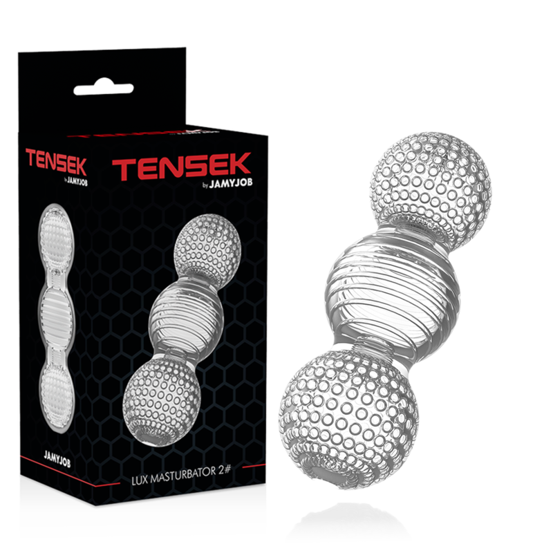 Jamyjob-Extreme Masturbator Transparent Tensek 2-TPE · Sextoys (Bild 2)