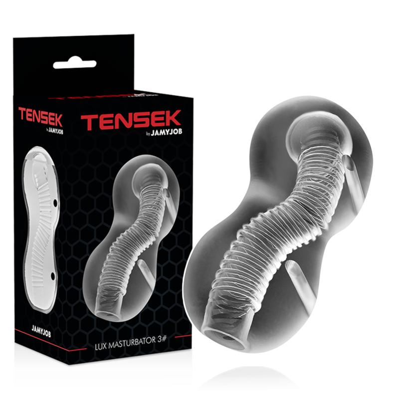 Jamyjob-Extreme Tensek 3 Masturbator Transparent-TPE · Sextoys (Bild 2)