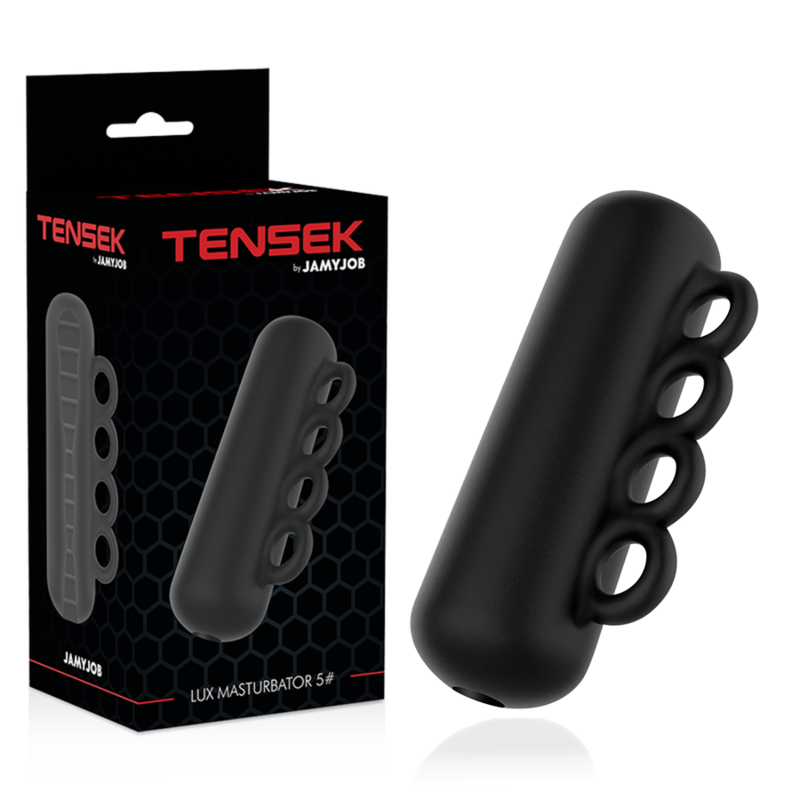 Jamyjob-Extreme Tensek 5 Masturbator Schwarz-TPE · Sextoys (Bild 2)
