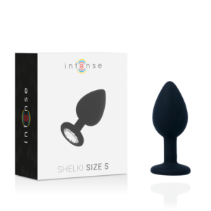 Intense Anal Toys-Shelki S Analplug Schwarz-Silikon · Sextoys (Bild 2)