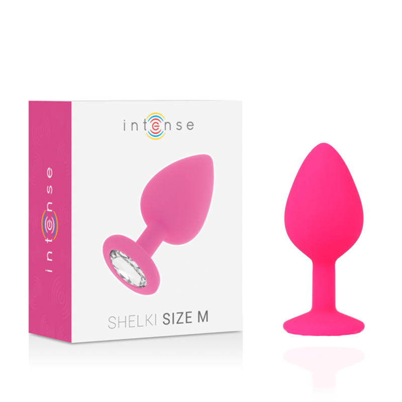Intense Anal Toys-Shelki M Anal Plug Fuchsia-Silikon, Wasserdicht · Sextoys (Bild 5)