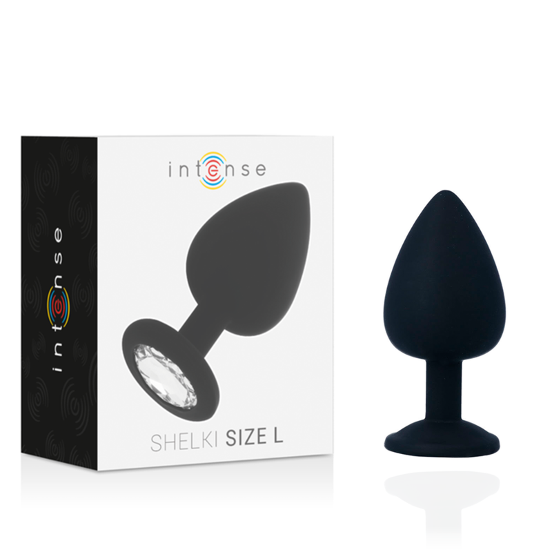 Intense Anal Toys-Shelki L Analplug Schwarz-Silikon, Wasserdicht · Sextoys (Bild 4)