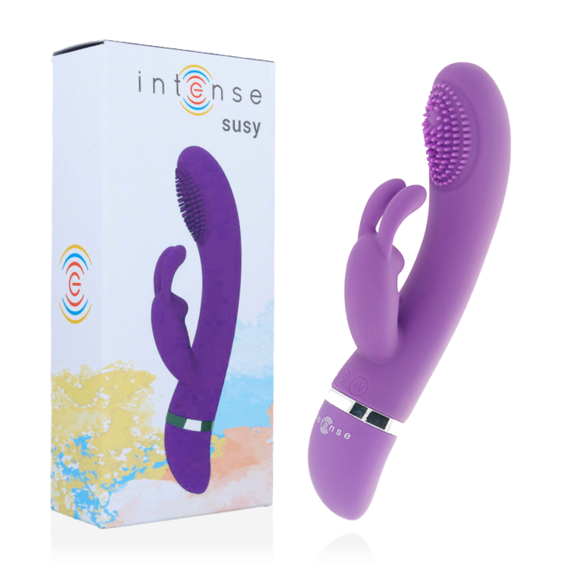 Intense High Tech-Susy Rabbit Vibrator in Silikon Flieder · Vibratoren (Bild 6)