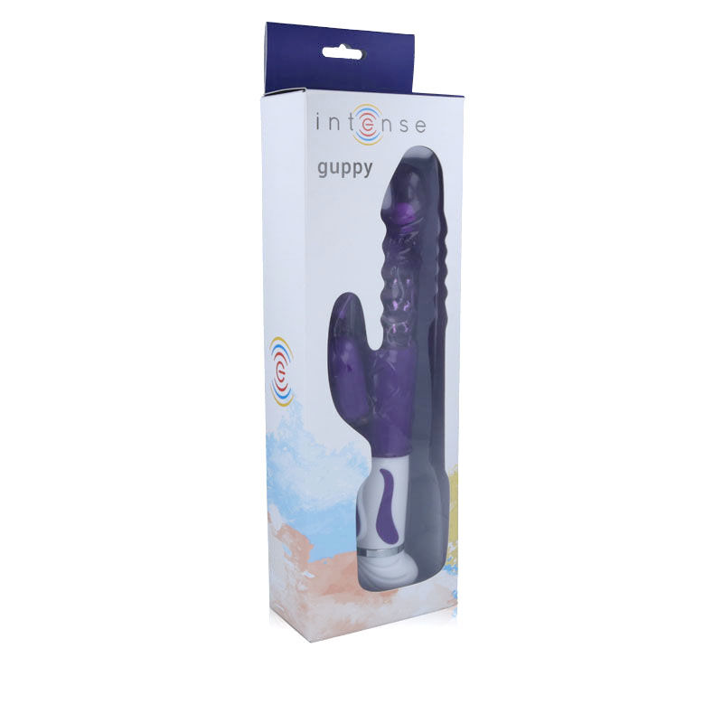 Intense High Tech-Guppy Flieder Rotator Vibrator-12 Geschwindigkeiten, Drehung · Vibratoren (Bild 3)