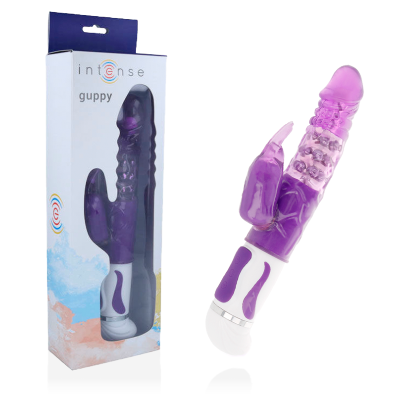 Intense High Tech-Guppy Flieder Rotator Vibrator-12 Geschwindigkeiten, Drehung · Vibratoren (Bild 2)