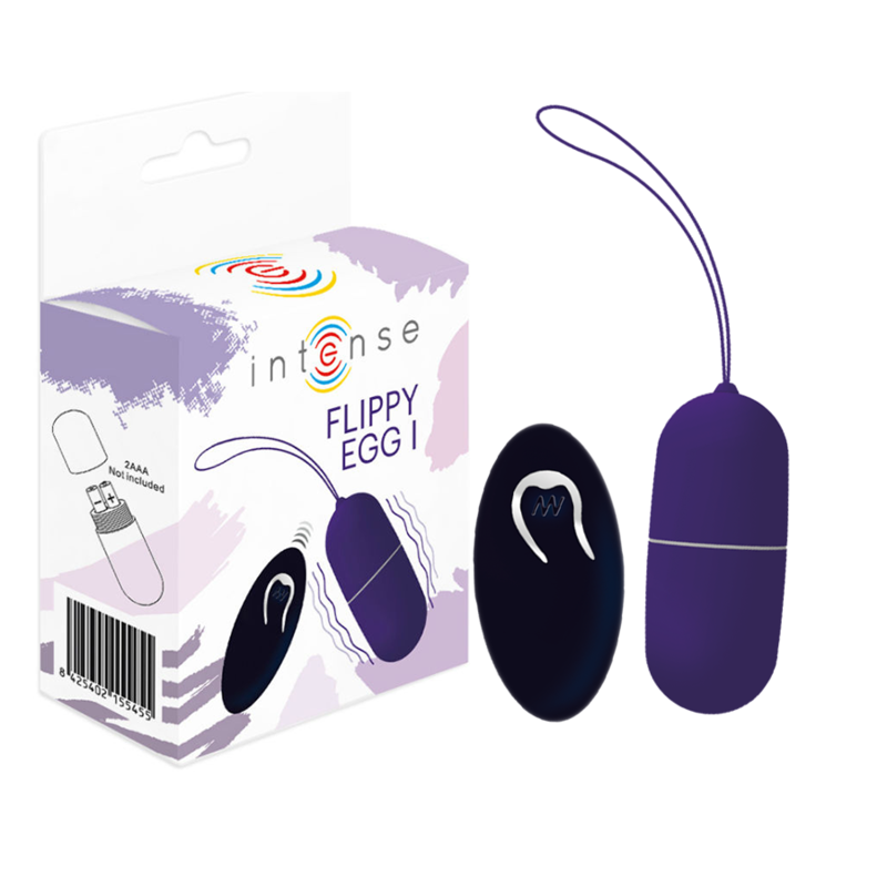 Intense Remote Control-Flippy I Ei Vibrator mit Fernbedienung-Lila · Vibratoren (Bild 5)