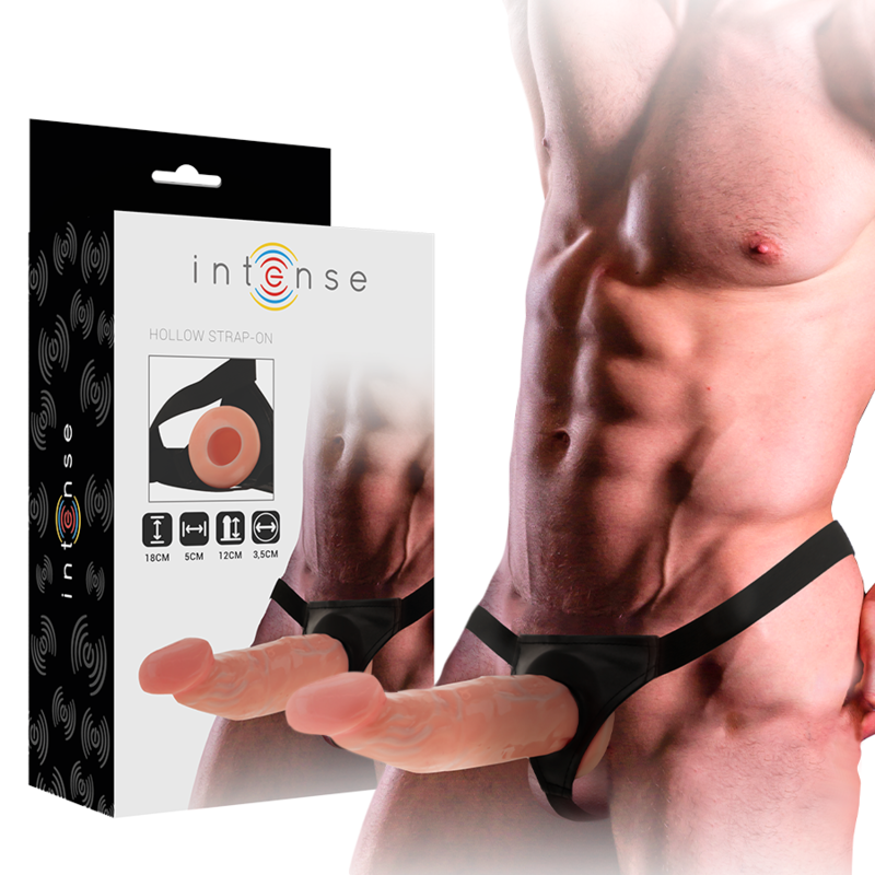 Intense For Him-Harness Leere mit Dildo 18 X 3.5 cm · Strap-on & Harness