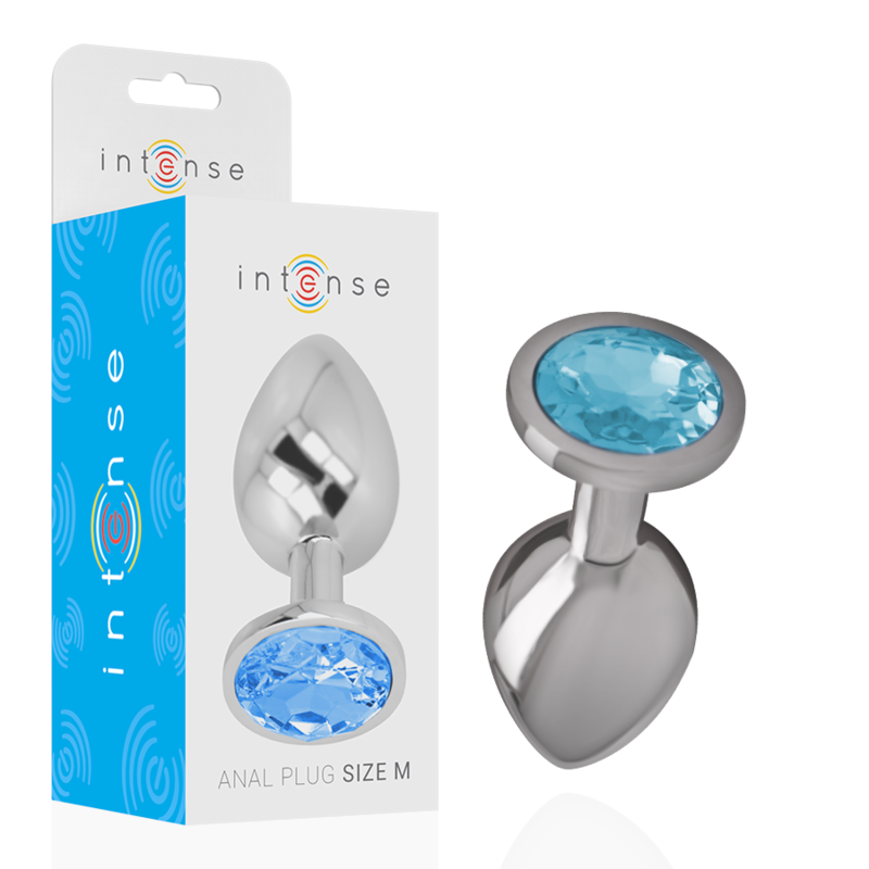 Intense-Analplug aus Metall mit dekorativem Stein · Spielzeug aus Glas & Metall (Bild 13)
