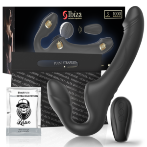 Ibiza Technology-Strapless-Vibrator mit Fernbedienung und