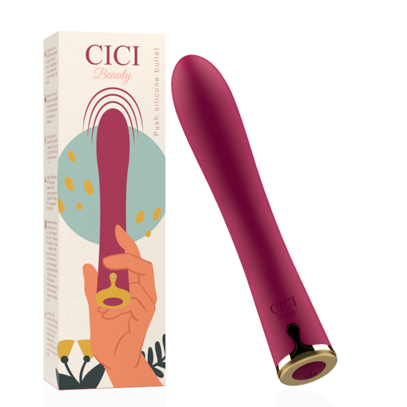 Cici Beauty-Mini Bulletin aus Silikon Premium-3 Geschwindigkeiten, Wiederaufladbar · Vibratoren