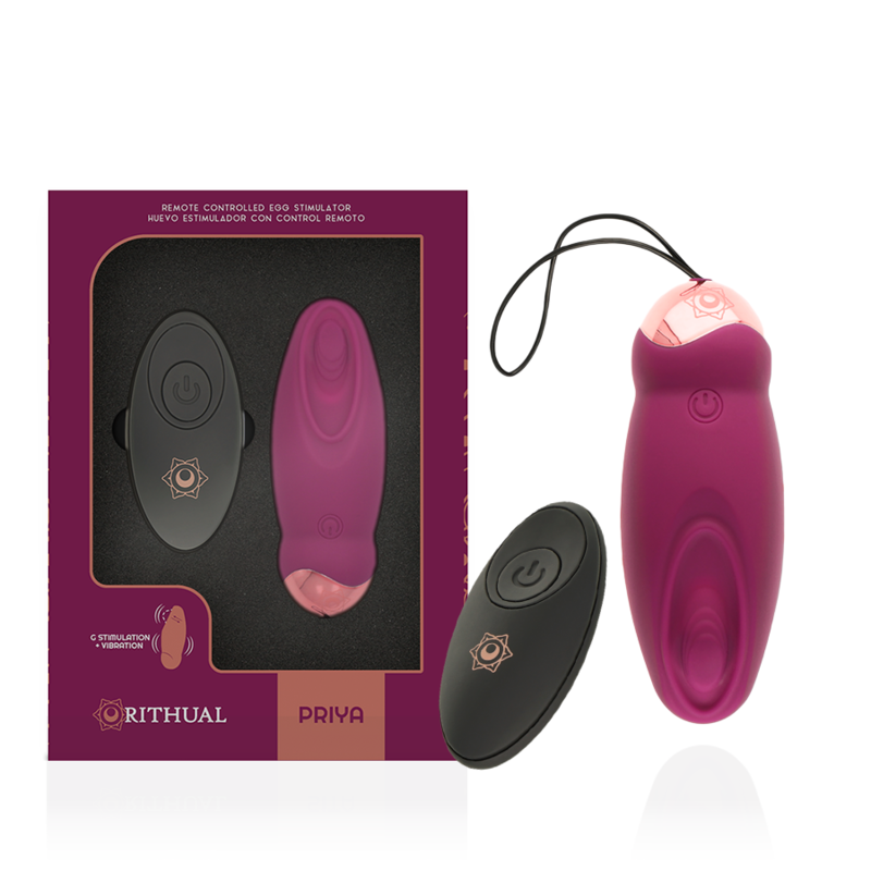 Rithual-Priya Ei Vibrator Fernbedienung G-Spot + Vibration-Silikon · Vibratoren (Bild 2)