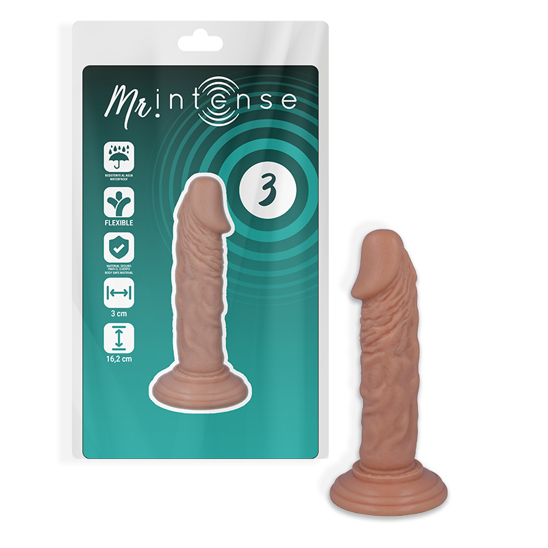 Mr. Intense Dildos-3 Dildo Realistisch 16.2 Cm -o- 3 Cm-Saugnapf · Strap-on & Harness (Bild 6)
