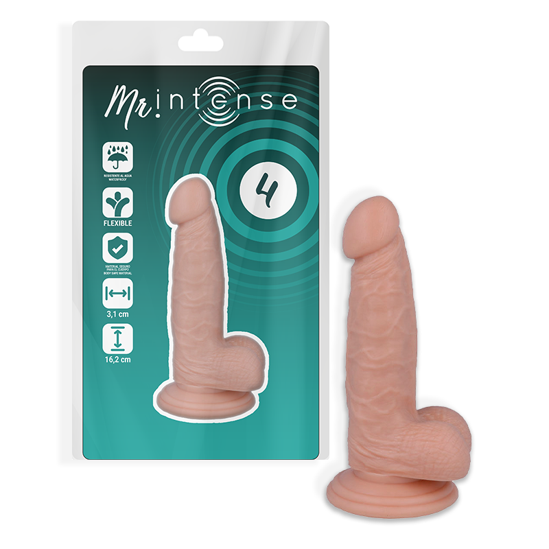 Mr. Intense Dildos-4 Dildo Realistisch 16.2 Cm -o- 3.1 Cm-PVC, Saugnapf · Strap-on & Harness (Bild 7)