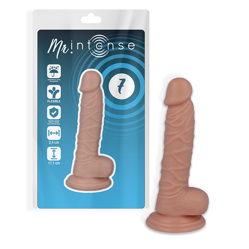 Mr. Intense Dildos-7 Realistischer Penis 17.1 Cm -o- 2.9 Cm-PVC, Saugnapf · Strap-on & Harness (Bild 3)
