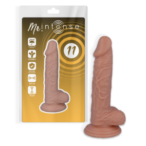 Mr. Intense Dildos-11 Dildo Realistisch 18 Cm -o- 3.8 Cm-PVC, Saugnapf · Strap-on & Harness (Bild 3)
