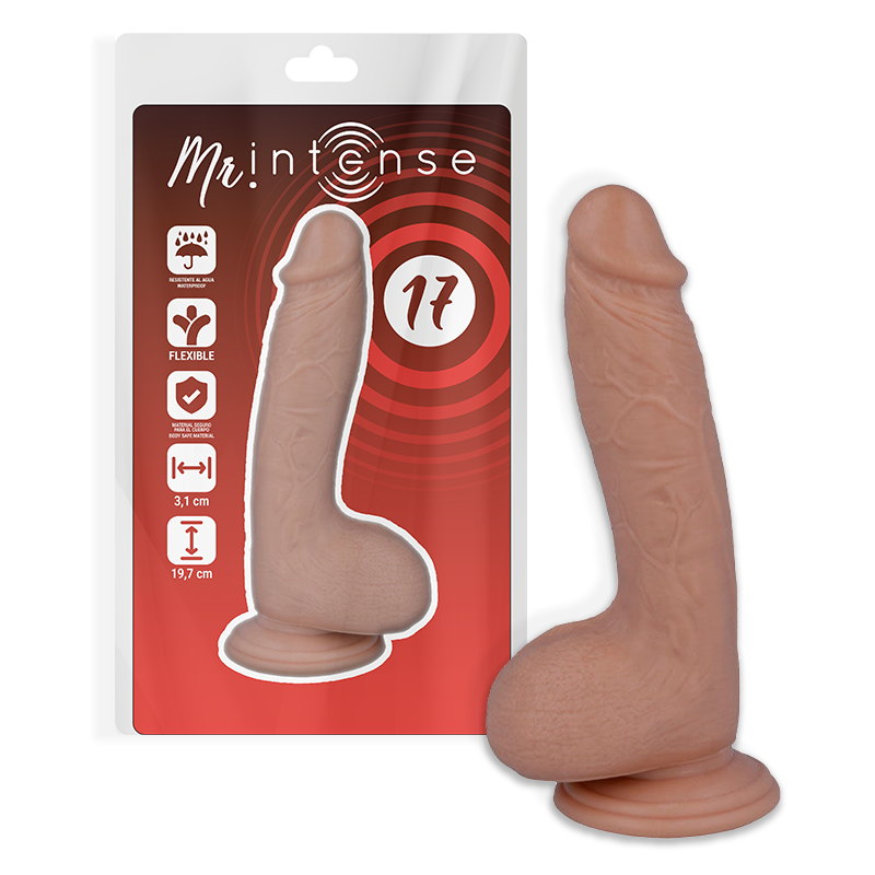 Mr. Intense Dildos-17 Dildo Realistisch 19.7 Cm – Ø 4.1 Cm-PVC · Strap-on & Harness (Bild 2)