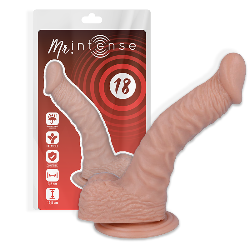 Mr. Intense Dildos-18 Dildo Realistisch 19.8 Cm -o- 3.2 Cm-PVC · Strap-on & Harness (Bild 7)