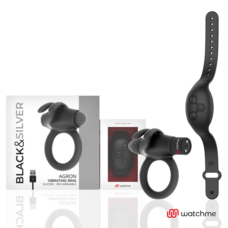 Black&silver-Agron Vibrationsring mit Fernsteuerung · Vibratoren (Bild 8)
