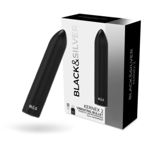 Black&silver-Kernex 2 Schwarz-Silikon magnetische vibrierende Kugel · Vibratoren (Bild 6)