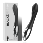 Black&silver-Kilian Vibrator stimulierend-Silikon, 10 Geschwindigkeiten · Vibratoren