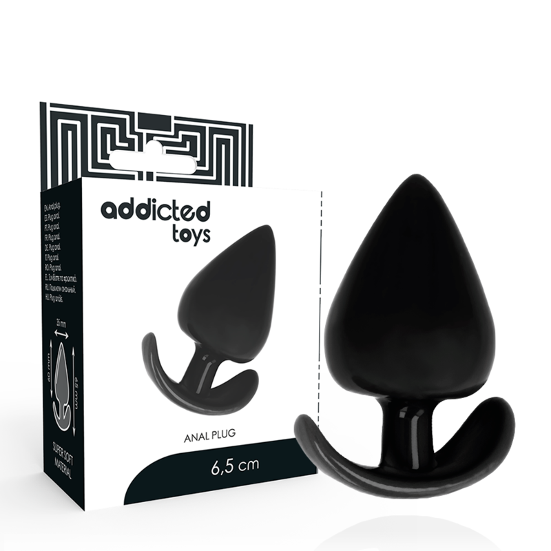 Addicted Toys-Analplug 6.5 cm-Silikon, Wasserdicht · Sextoys (Bild 5)