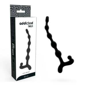 Addicted Toys-Analkugeln 22 cm Schwarz-TPR · Sextoys (Bild 6)