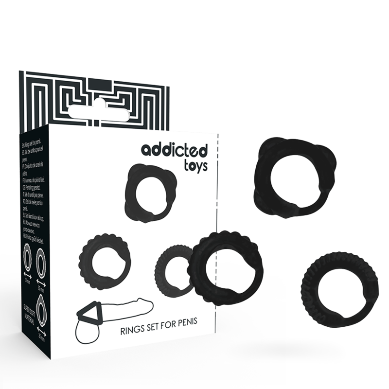 Addicted Toys-Set C-Ring · Sextoys (Bild 4)