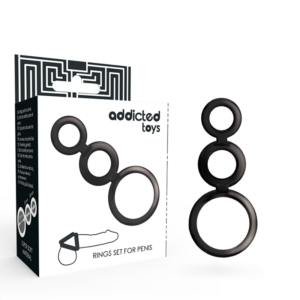 Addicted Toys-Penisring-Set – Smoked · Sextoys (Bild 5)