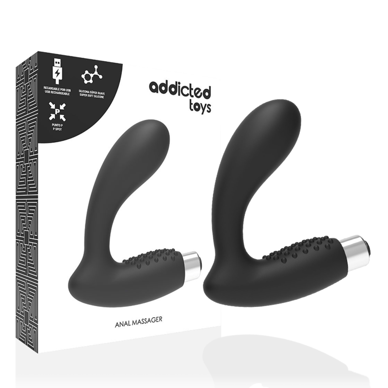 Addicted Toys-Vibrator Prostata Wiederaufladbar Modell 5 · Sextoys (Bild 6)