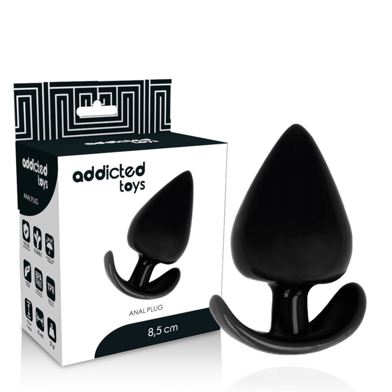 Addicted Toys-Analplug 8.5 cm-TPR, Wasserdicht · Sextoys (Bild 4)