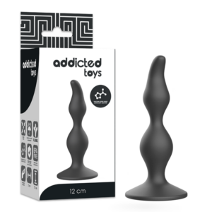 Addicted Toys-Analplug Sexuelle 12 cm Schwarz-Silikon · Sextoys (Bild 6)